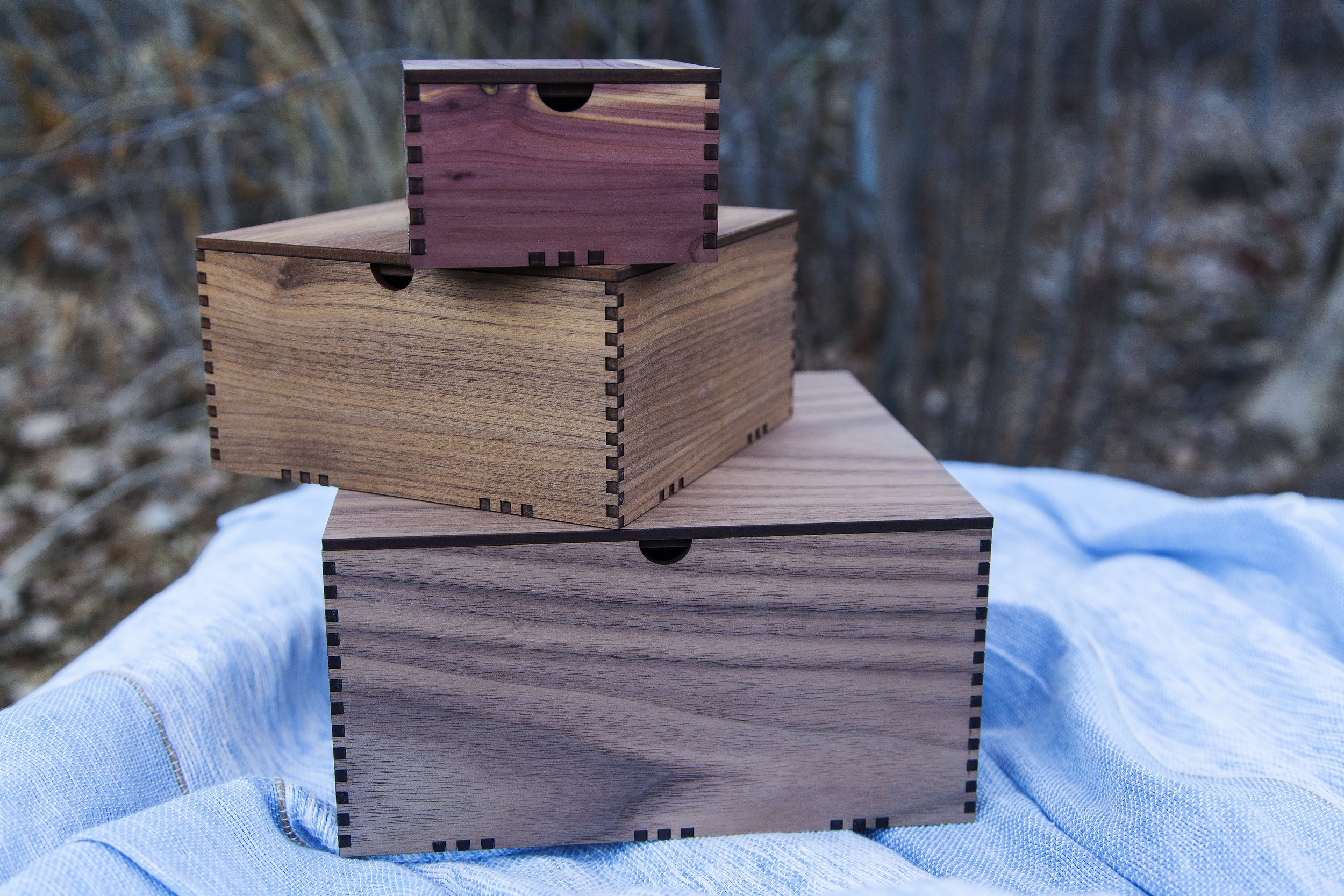 Large Wooden Gift Box — Pondered Goods
